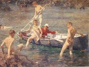Henry Scott Tuke Ruby Gold and Malachite oil painting picture wholesale